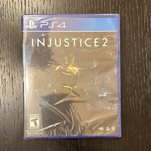 Sony PS4 Injustice 2 - Blue and Black Cover